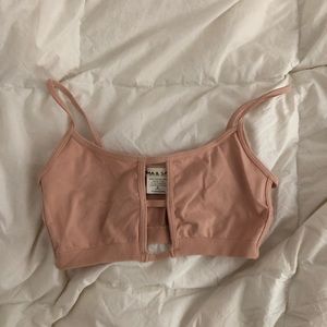 Emma & Sam LF Nude Cutout Bralette (Onesize) NWT